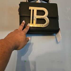 Balmain B-Buzz Boxy Top-Handle Bag (Tag Attached) - Image 3