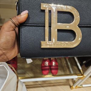 Balmain B-Buzz Boxy Top-Handle Bag (Tag Attached) - Image 10