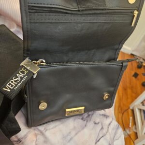 Versace Black Leather Medusa Card Holder (Harvey Nichols) - Image 5