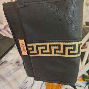 Versace Fragrances Black Crossbody/Messenger Bag (Promotional) - Image 4