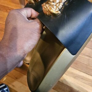 Versace Medusa Black Rubber Pool Slides (All-Black) - Image 4